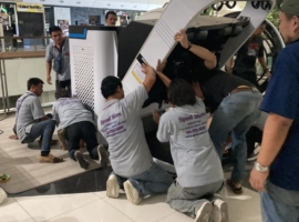 ขนย้ายเครื่องจักร